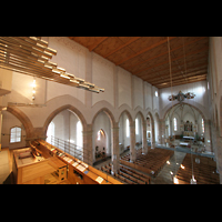 Waldkirchen, St. Peter und Paul (Bayernwalddom), Chamaden mit Blick in die Kirche