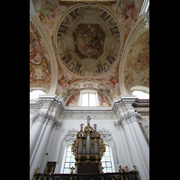 St. Florian, Stiftskirche, Linke Chororgel und Deckengemlde