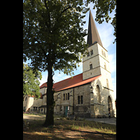 Dlmen, St. Viktor, Seitenansicht mit Turm