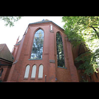 Berlin, Pauluskirche, Chor von auen