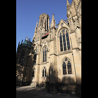 Stuttgart, Johanneskirche, Seitenansicht mit Turm