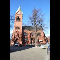 Berlin, Lutherkirche, Seitenansicht