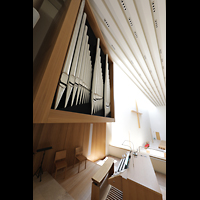 Leipzig, Propsteikirche St. Trinitatis, Blick von der Orgel in die Kirche