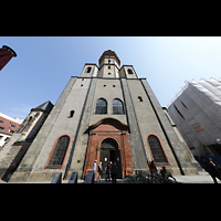 Leipzig, Nikolaikirche, Fassade mit Turm