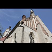 Wittenberg, Stadtkirche St. Marien, Ansicht von Sdosten