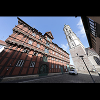 Braunschweig, St. Andreas, Alte Waage und Turm