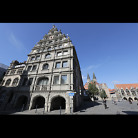 Braunschweig, St. Martini, Gewandhaus und Altstadtmarkt