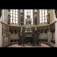 Braunschweig, St. Martini, Annenkapelle mit Taufbecken