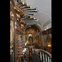 Faro, Igreja do Carmo, Chamaden und Spieltisch