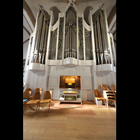 Berlin, St. Nikolai, Orgel mit Spieltisch