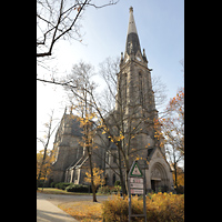 Berlin, St. Sebastian, Ansicht von der Ackerstrae aus