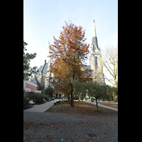 Berlin, St. Sebastian, Ansicht vom Domizil am Gartenplatz aus