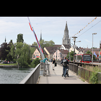 Konstanz, Mnster Unserer Lieben Frau, Blick vom Sternenplatz zum Mnster