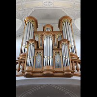 Frauenfeld, Kath. Stadtkirche St. Nikolaus, Orgel perspektivisch