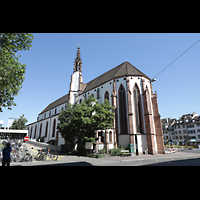 Basel, Predigerkirche, Auenansicht