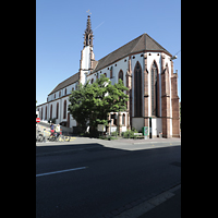Basel, Predigerkirche, Auenansicht