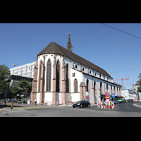 Basel, Predigerkirche, Auenansicht seitlich