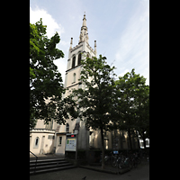 Luzern, Matthuskirche, Auenansicht mit Turm