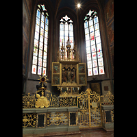 Praha (Prag), Katedrla sv. Vta (St. Veits-Dom), Grabkapelle von Anna Falcka, tschech. Knigin (13491353) und 2. Frau Karls IV.