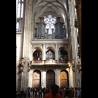 Praha (Prag), Katedrla sv. Vta (St. Veits-Dom), Querhausorgel