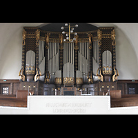 Dresden, Christuskirche, Orgelempore