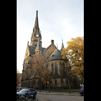 Dresden, Martin-Luther-Kirche, Auenansicht von Osten