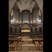 Dresden, Vershnungskirche, Orgel mit Spieltisch