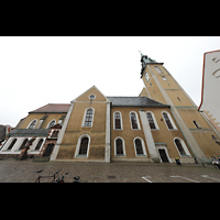 Freiberg, St. Petri (-Nikolai), Ansicht von Sden (Petriplatz)