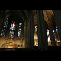 Venlo, Sint Martinus Basiliek, Blick vom Chor des linken Seitenschiffs in die anderen beiden Chre
