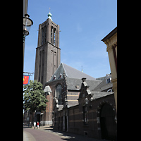 Venlo, Sint Martinus Basiliek, Auenansicht von der sdlichen Grote Kerkstraat