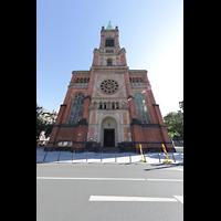 Dsseldorf, Johanneskirche, Fassade mit Turm