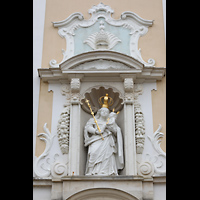 Arlesheim, Dom, Marienfigur ber dem Hauptportal