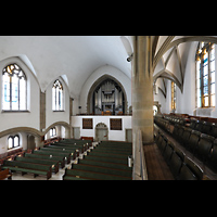 Berlin, Grunewaldkirche, Orgel von der seitlichen Empore aus gesehen