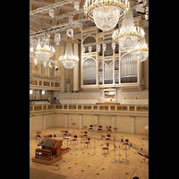 Berlin, Konzerthaus, Groer Saal, Orgel mit Orchesterbhne seitlich