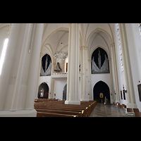 Berlin, St. Matthias, Seitlicher Blick zur Orgel