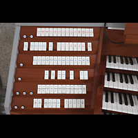 Linke Registerstaffel Straubing, Basilika St. Jakob, Linke Registerstaffel