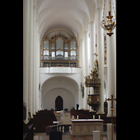Orgelempore Straubing, Basilika St. Jakob, Orgelempore