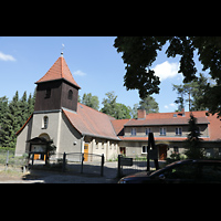 Berlin, St. Marien Maternitas Heiligensee, Auenansicht der Kirche