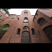 Berlin, St. Marien, Fassade mit Turm