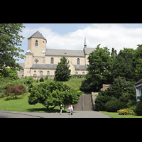 Mnchengladbach, Mnster St. Vitus, Auenansicht von Sden von der Weiherstrae