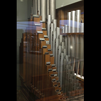 Berlin, Musikinstrumenten-Museum, Marcussen-Orgel - Pfeifenwerk