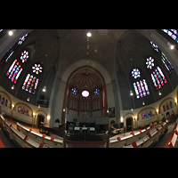 Berlin, American Church in Berlin (ehem. Lutherkirche am Dennewitzplatz), Chorraum und Querhaus