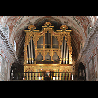 Sevilla, Hospital de los Venerables, Iglesia, Spieltisch von oben