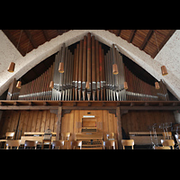 Berlin, Johanneskirche Frohnau, Orgel mit Spieltisch