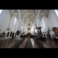 Berlin, St. Marienkirche, Innenraum in Richtung Orgel