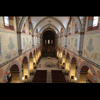 Knigslutter, Kaiserdom, Blick von der Orgelempore in den Dom