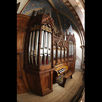 Helmstedt, Klosterkirche St. Marienberg, Emporenorgel seitlich