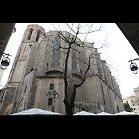 Barcelona, Baslica de Santa Mara del Pi, Chor von auen