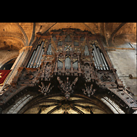 Barcelona, Catedral de la Santa Creu i Santa Eullia, Orgel pespektivisch