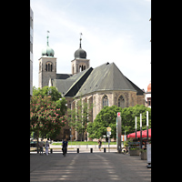 Magdeburg, Kathedrale St. Sebastian, Auenansicht Chorseite